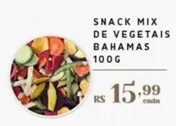 Empório Bahamas snack mix de vegetais bahamas oferta