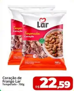 Rebouças Supermercados Coração de Frango Lar oferta
