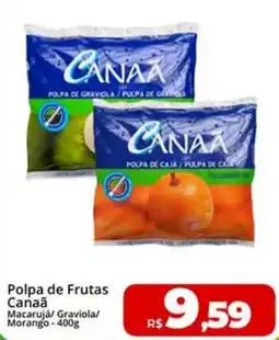 Rebouças Supermercados Polpa de frutas canaã oferta