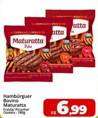 Rebouças Supermercados Hambúrguer Bovino Maturatta oferta