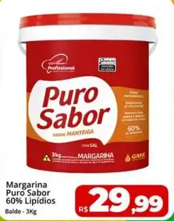 Rebouças Supermercados Margarina Puro Sabor oferta