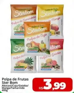 Rebouças Supermercados Polpa de Frutas Ster Bom oferta