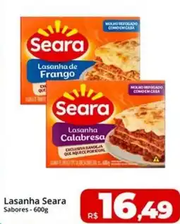 Rebouças Supermercados Lasanha seara sabores oferta