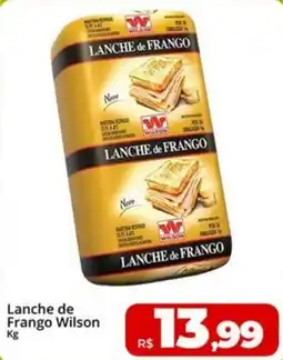 Rebouças Supermercados Lanche de frango oferta