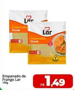 Rebouças Supermercados Empanado de Frango Lar oferta