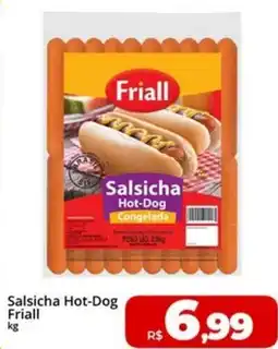 Rebouças Supermercados Salsicha Hot-Dog Friall oferta