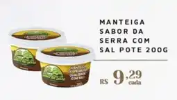 Empório Bahamas Manteiga sabor da serra com sal oferta