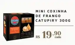 Empório Bahamas Mini coxinha de frango catupiry oferta