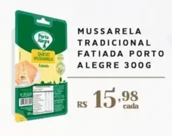 Mussarela tradicional fatiada porto alegre