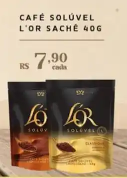 Empório Bahamas Café solúvel l'or sachê oferta