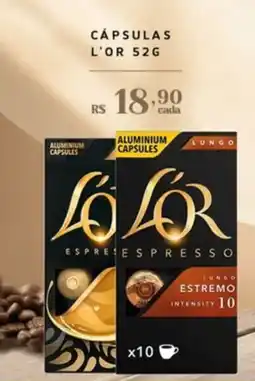 Empório Bahamas cápsulas l'or 52g oferta