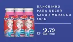 Empório Bahamas Danoninho para beber sabor morango oferta
