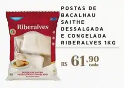 Empório Bahamas Postas de saithe dessalgada e congelada oferta