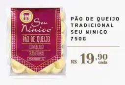 Empório Bahamas Pão de queijo tradicional seu ninico oferta