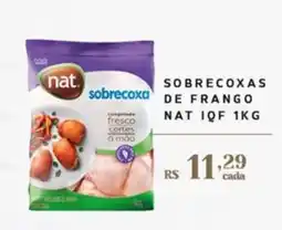 Empório Bahamas sobrecoxa de frango nat iqf 1kg oferta