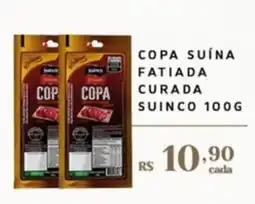 Empório Bahamas Copa suína fatiada curada oferta