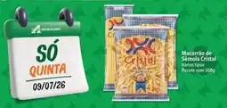 Atacadão Macarrão de Sêmola Cristal oferta
