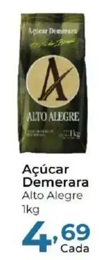 Super Kan Açúcar Demerara Alto Alegre oferta