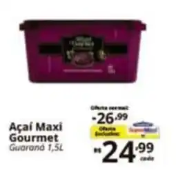 SuperMaxi Açaí Maxi Gourmet Guaraná oferta