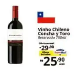 SuperMaxi Vinho Chileno Concha y Toro oferta