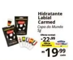 SuperMaxi Hidratante Labial Carmed Copa do Mundo oferta