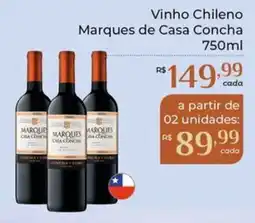 Dona de Casa Vinho Chileno Marques de Casa Concha oferta