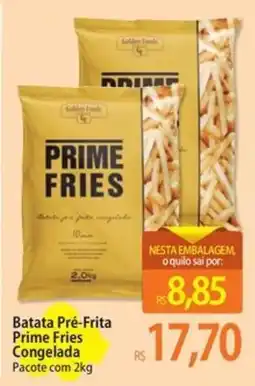 Atacadão Batata pré-frita prime fries congelada oferta