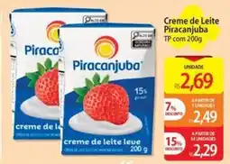 Atacadão Creme de leite leve oferta