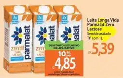 Atacadão Leite Longa Vida Parmalat Zero Lactose oferta