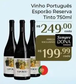 Dona de Casa Vinho Português Esporão Reserva Tinto oferta