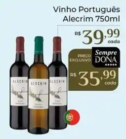 Dona de Casa Vinho Português Alecrim oferta