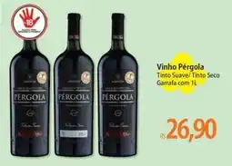 Atacadão Vinho Pérgola Tinto Suave/ Tinto Seco oferta