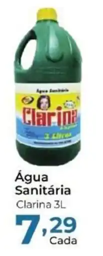 Super Kan Água Sanitária Clarina oferta