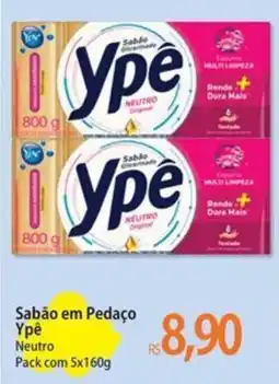 Atacadão Sabão em Pedaço Ypê Neutro oferta