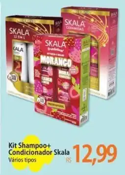 Atacadão Kit Shampoo+ Condicionador Skala Vários tipos oferta