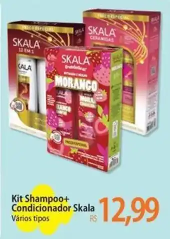Atacadão Kit Shampoo+ Condicionador Skala Vários tipos oferta