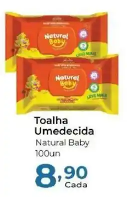 Super Kan Toalha Umedecida Natural Baby oferta