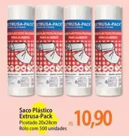 Atacadão Saco Plástico Extrusa-Pack oferta