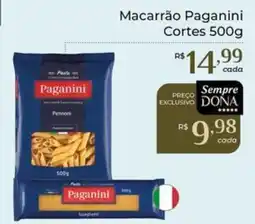 Dona de Casa Macarrão Paganini Cortes oferta
