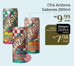 Dona de Casa Chá Arizona Sabores oferta
