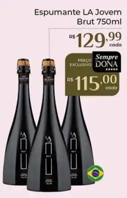 Dona de Casa Espumante LA Jovem Brut oferta