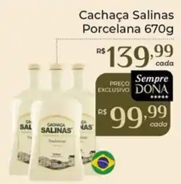 Dona de Casa Cachaça Salinas oferta