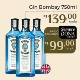 Dona de Casa Gin Bombay oferta