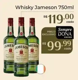 Dona de Casa Whisky Jameson oferta