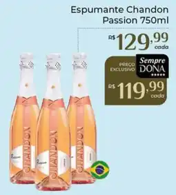 Dona de Casa Espumante Chandon Passion oferta