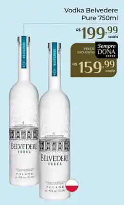 Dona de Casa Vodka Belvedere Pure oferta