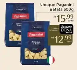 Dona de Casa Nhoque Paganini Nhoque da Batata oferta