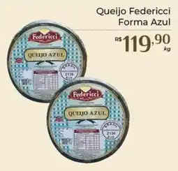 Dona de Casa Queijo Federicci Forma Azul oferta