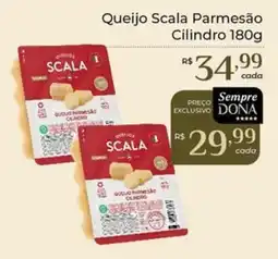 Dona de Casa Queijo Scala Parmesão Cilindro oferta