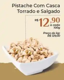 Dona de Casa Pistache Com Casca Torrado e Salgado oferta